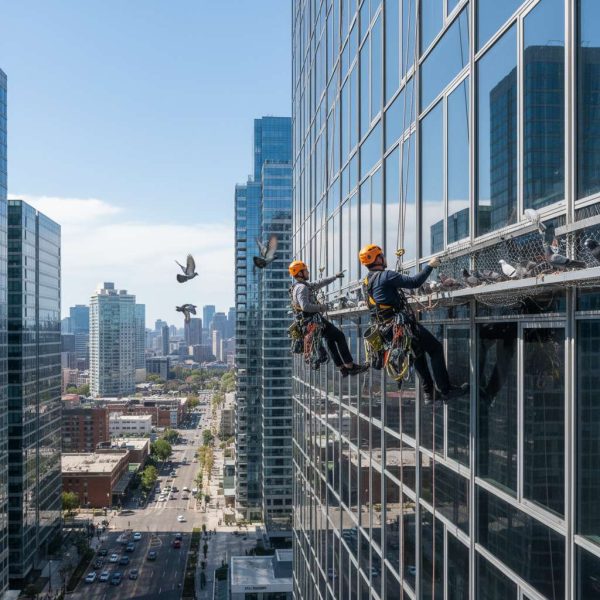 הרחקת יונים בסנפלינג