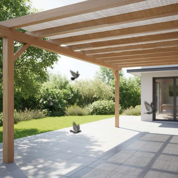 הרחקת יונים מפרגולה