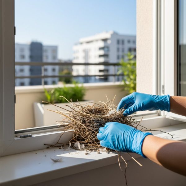 הרחקת קן יונים