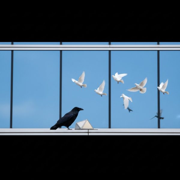 עורבים להרחקת יונים