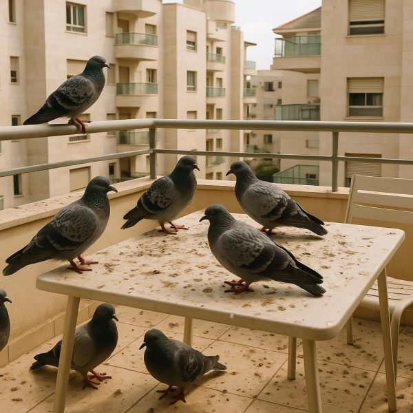 הרחקת יונים - כיצד להרחיק יונים מהמרפסת שלך: פתרונות יעילים ובטוחים